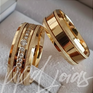 Alianças Sintra (7,5mm) Ouro 18k