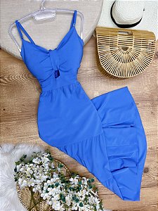 Vestido Midi Jessica Azul