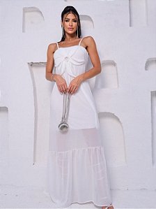Vestido Longo Florenza Branco