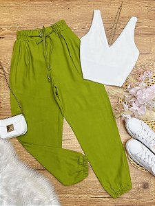 Calca Jogger Nanda Verde