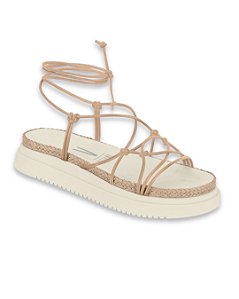 Sandália Anatômica Gladiadora Vizzano Bege 6526201