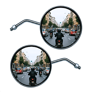 Espelho Retrovisor Ml Turuna Cg 125 Bolinha 76 Á 82 Convexo