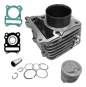 Cilindro Motor Intruder 125 Com Catalizador Completo