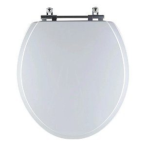 Tampa Vaso Sanitário Poliester Acrilico Azalea Branco para bacia Celite