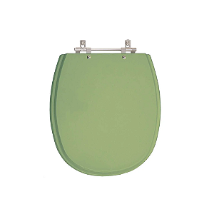 Assento Sanitário Poliester Aspen Verde Malva para Vaso Deca