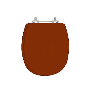 Assento Sanitario Poliester Aspen Caramelo para Vaso Deca