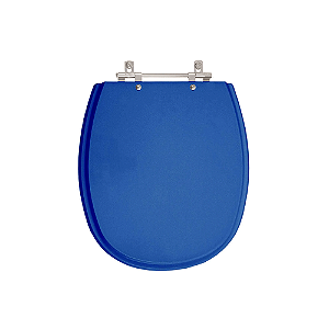 Assento Sanitário Poliester Aspen Azul para Vaso Deca