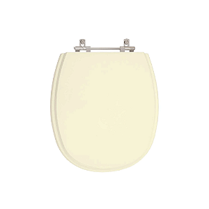 Assento Sanitário Poliester Aspen Creme (bege claro) para vaso Deca