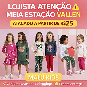 CONJUNTO MEIA ESTAÇÃO 1 AO 8 ANOS