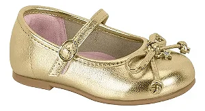 Sapatilha feminina metalizada  molekinha 21061065