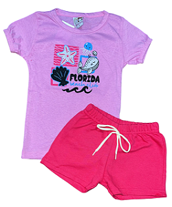 Conjunto Feminino Roxo