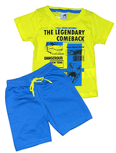 CONJUNTO AMARELO MOLETINHO