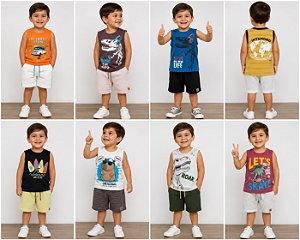 KIT 6 CONJUNTOS MAGA REGATA