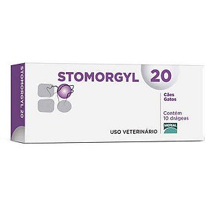 Stomorgyl 20 c/ 10 comprimidos - VAL. JUL/24