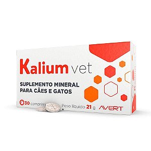 Kalium Vet c/ 30 comprimidos