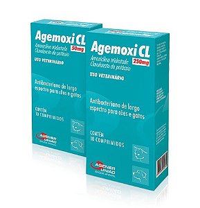 Agemoxi CL c/ 10 comprimidos
