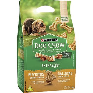 Biscoito Dog Chow Adulto Mini/Pequenas Frango