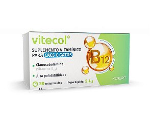 Vitecol c/ 30 comprimidos