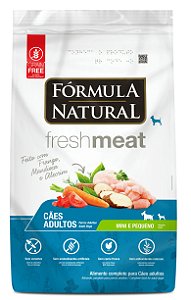 Formula Natural Fresh Meat Cães Adultos Raças Mini/Pequenas