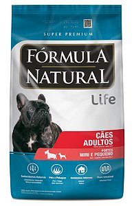 Formula Natural Life Cães Adultos Raças Mini/Pequenas 15kg