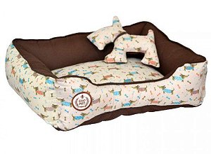 Cama Rubi M (53x67x19cm) Marrom