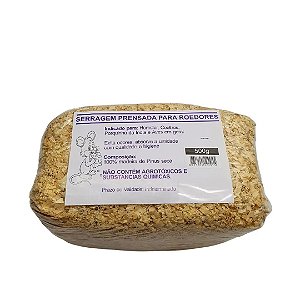 Serragem Prensada 500g