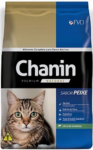 Chanin Gatos Adultos Peixe 25kg