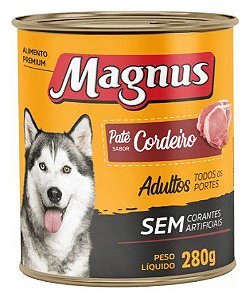 Magnus Cães Adultos Pate Cordeiro 280g