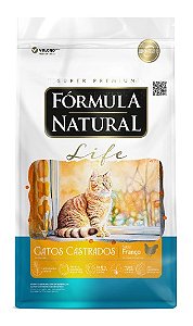 Formula Natural Life Gatos Castrados Frango 7kg