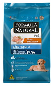 Formula Natural Pro Cães Filhotes Raças Medias/Grandes 15kg