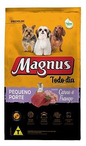 Magnus Todo Dia Cães Adultos Raças Pequenas Carne/Frango 15kg