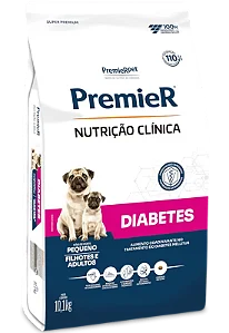 Premier Nutrição Clínica Cães Diabetes Raças Pequenas 2kg