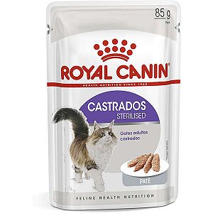 Sache Royal Canin Gatos Castrados Sterilised Patê 85g