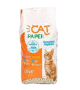 Areia Granulado Higienico Cat Paper 7kg