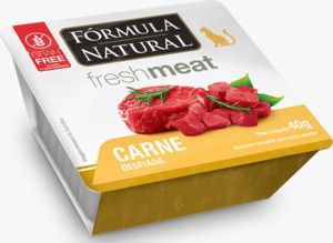 Formula Natural Fresh Meat Gourmet Gatos Adultos Carne Desfiada 40g