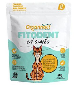 Snack Organnact Fitodent Cat 40g