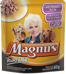 Sache Magnus Todo Dia Cães Adultos Porte Pequeno 40g