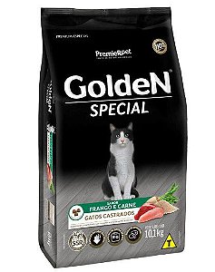 Golden Special Gatos Castrados Carne/Frango 10kg