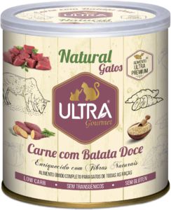 Ultra Gourmet Gato Carne Com Batata Doce 300g
