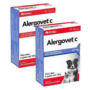 Alergovet 0,7mg c/ 10 Comprimidos