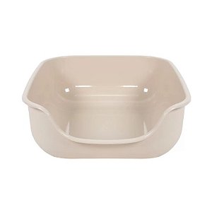 Bandeja Higiênica Caixona de Areia - Bege