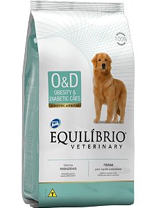 Equilibrio Veterinary Diet Cães Obesity/Diabetic 7,5kg