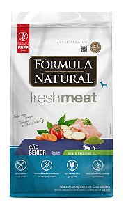 Formula Natural Fresh Meat Cães Senior Raças Mini/Pequenas 2,5kg