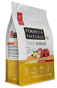 Formula Natural Fresh Meat Gatos Castrados Carne 7kg