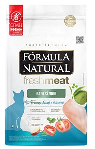 Formula Natural Fresh Meat Gatos Sênior 7+ Frango 10kg