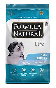 Formula Natural Life Cães Filhotes Porte Mini/Pequeno