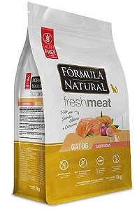 Formula Natural Fresh Meat Gatos Castrados Salmão 7kg