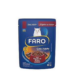 Sache Faro Gatos Adultos Figado 85g