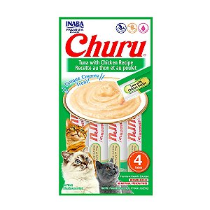 Churu Gatos Galinha/Atum 56g