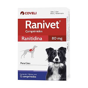 Ranivet 80mg c/ 12 Comprimidos